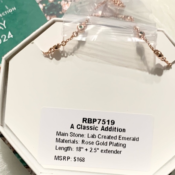 SOLD Bomb Party May 2024 Collection Necklace • “Classic Addition” 💚💚 - Picture 5 of 5